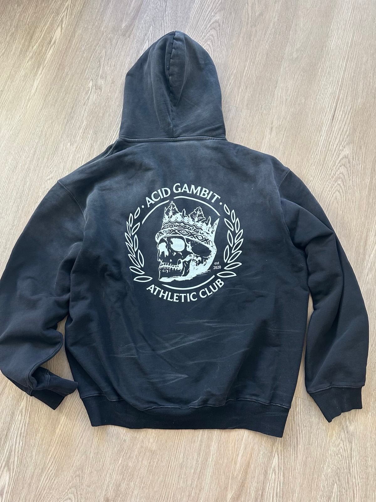 AG Heavyweight Oversized Hoodie Monkey Wash Drop